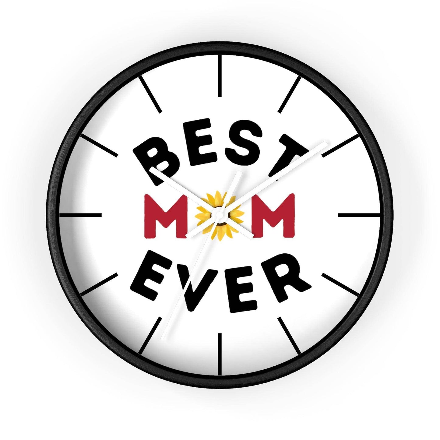 Best Mom Ever Clock, Wall Clock, Gift for Mom Home decor gift, House Warming gift, New Home Gift, - Giftsmojo