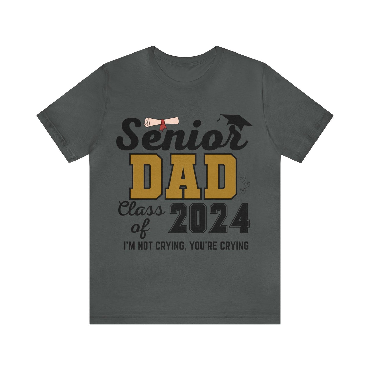 Proud Senior Dad Class of 2024 T-Shirt, Proud Senior Dad Shirt, Gift for Graduate, Graduation 2024 Family Shirt 2024 Senior Dad - Giftsmojo