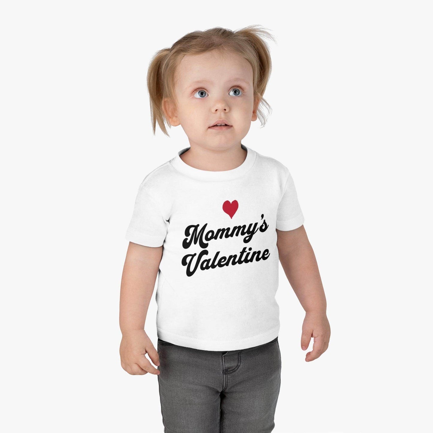 Mommy's Valentine - Kids Valentine day shirt - Giftsmojo
