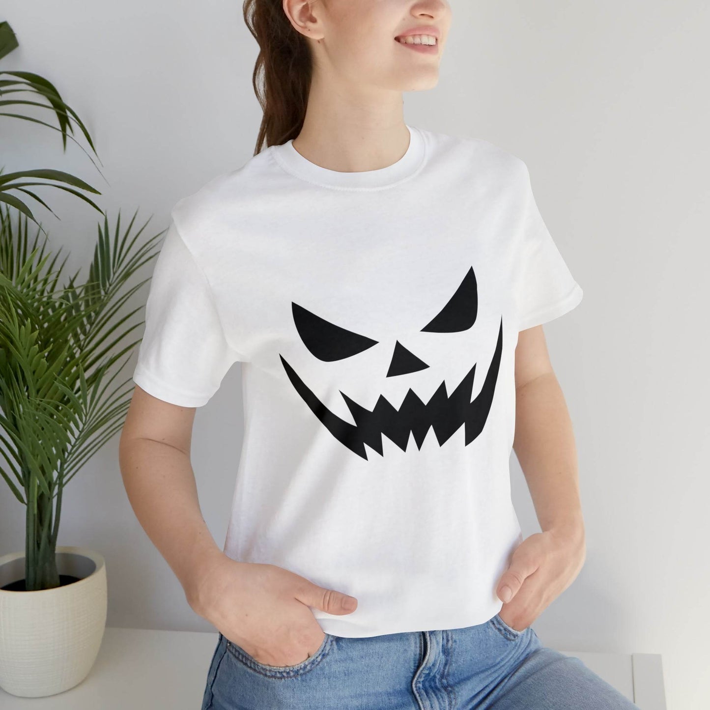 Scary Faces Halloween Pumpkin Faces Pumpkin Silhouette Halloween Shirt Pumpkin Face Halloween Costume - Giftsmojo