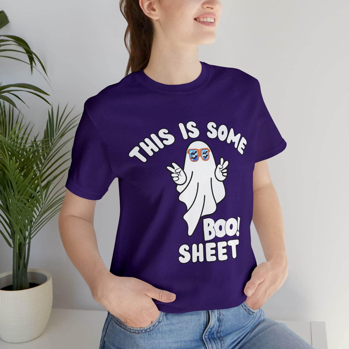 This Is Some Boo Sheet Funny Halloween Shirt Funny Halloween Costume Spooky Season Tee Funny Gift Shirt for other occasions - Giftsmojo