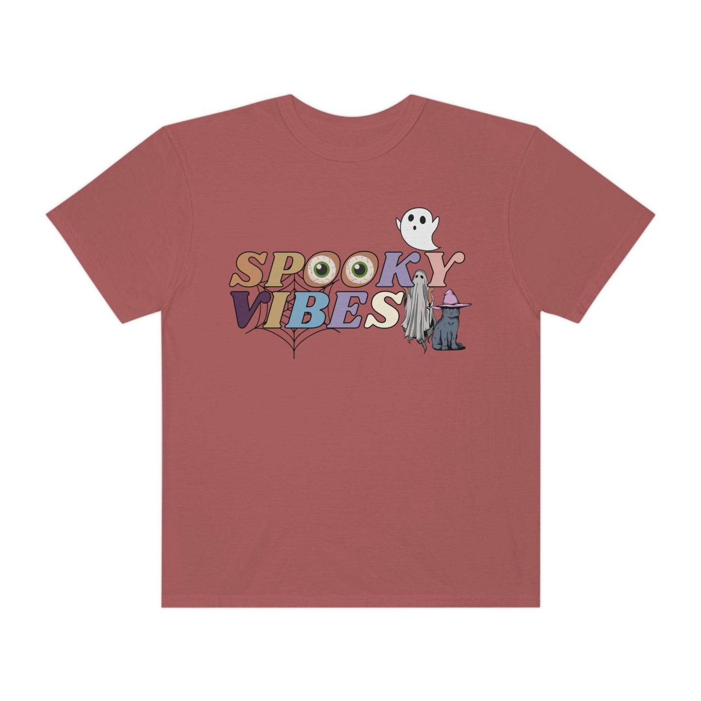 Retro Halloween Tshirt, Spooky Vibes Shirt, Vintage Shirt Halloween Shirt - Giftsmojo