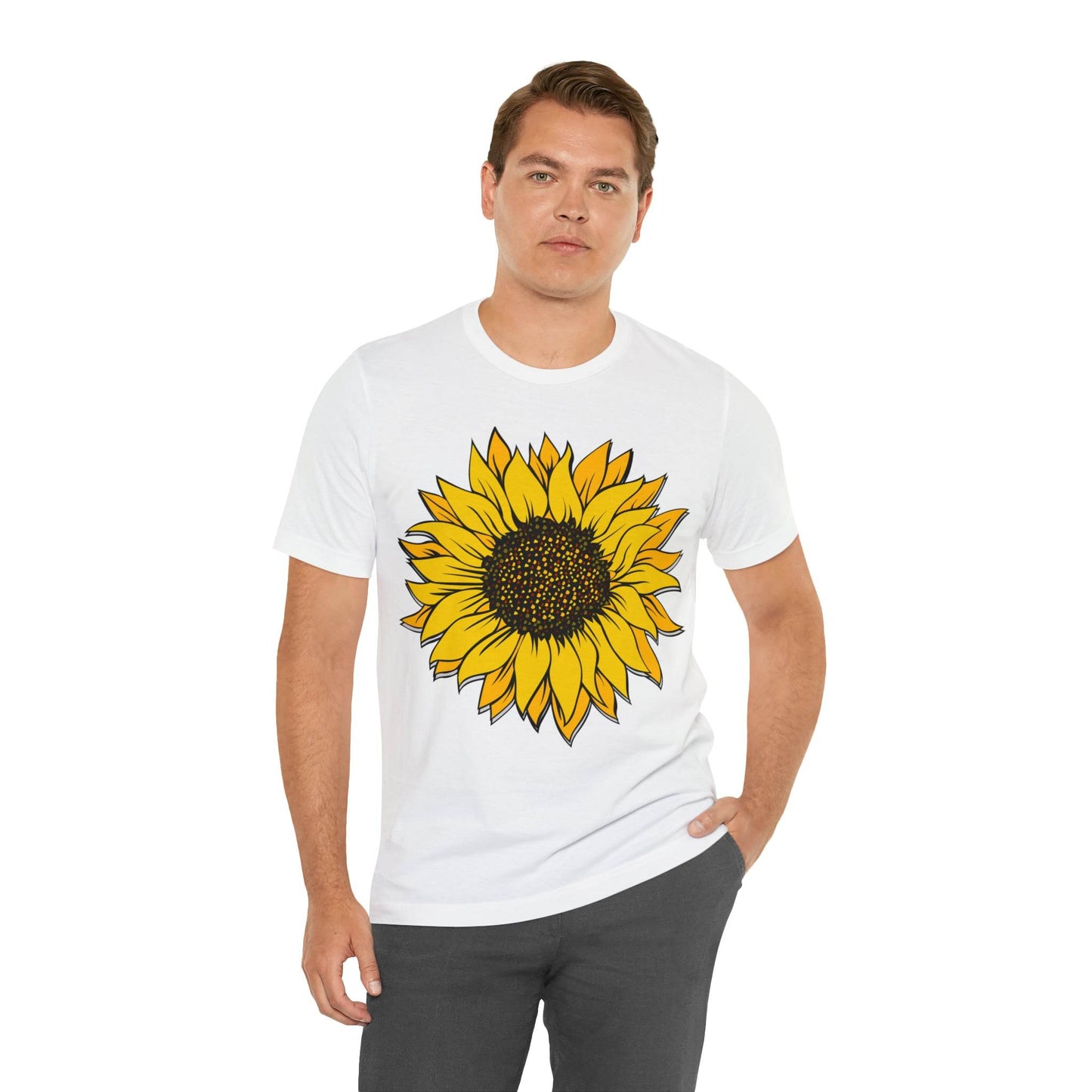 Sunflower Shirt, Floral Tee Shirt, Flower Shirt, Garden Shirt, Womens Fall Summer Shirt Sunshine Tee, Gift for Gardener, Nature lover shirt - Giftsmojo