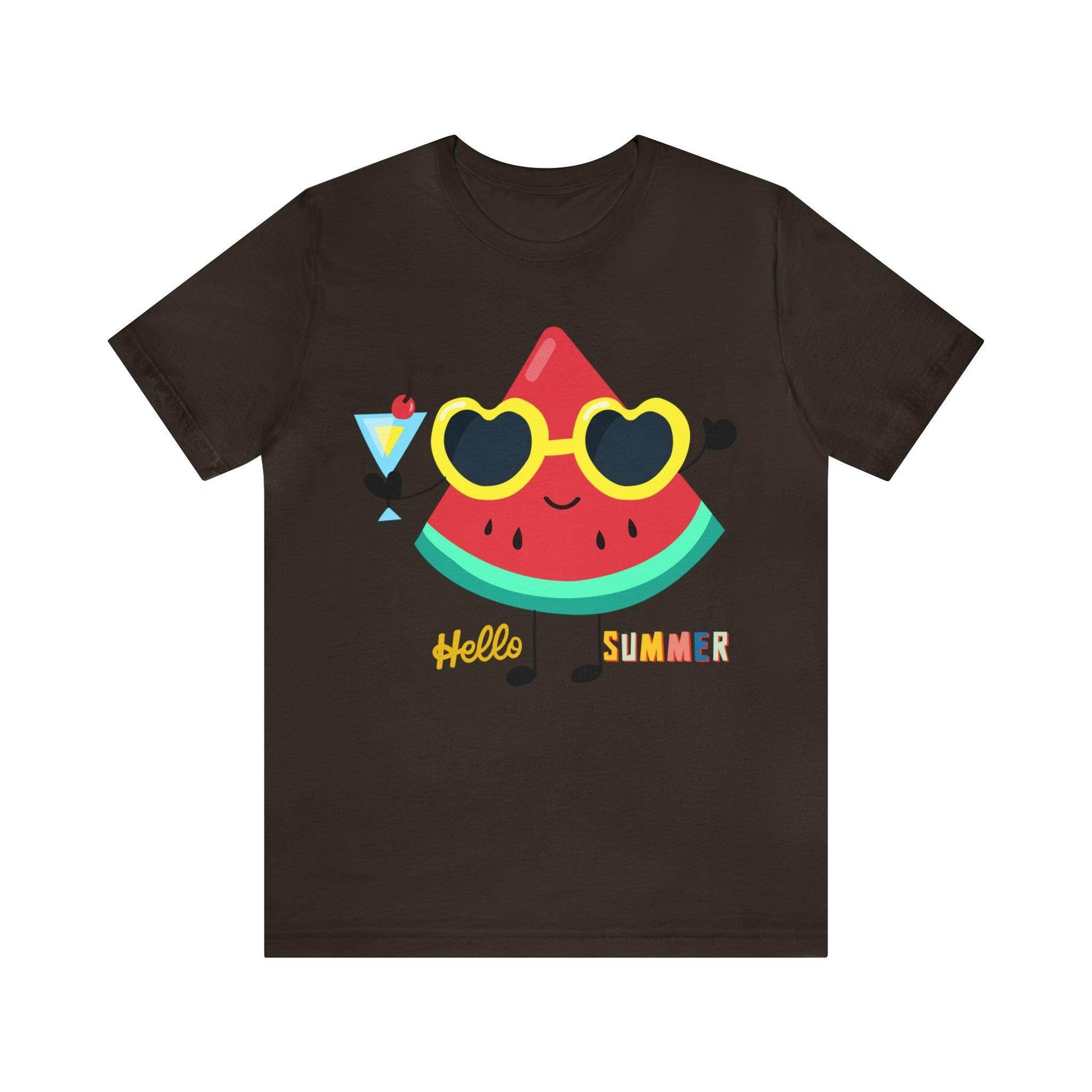 Funny Hello Summer Shirt, Water Mellon shirt, Summer shirts for women and men - Giftsmojo