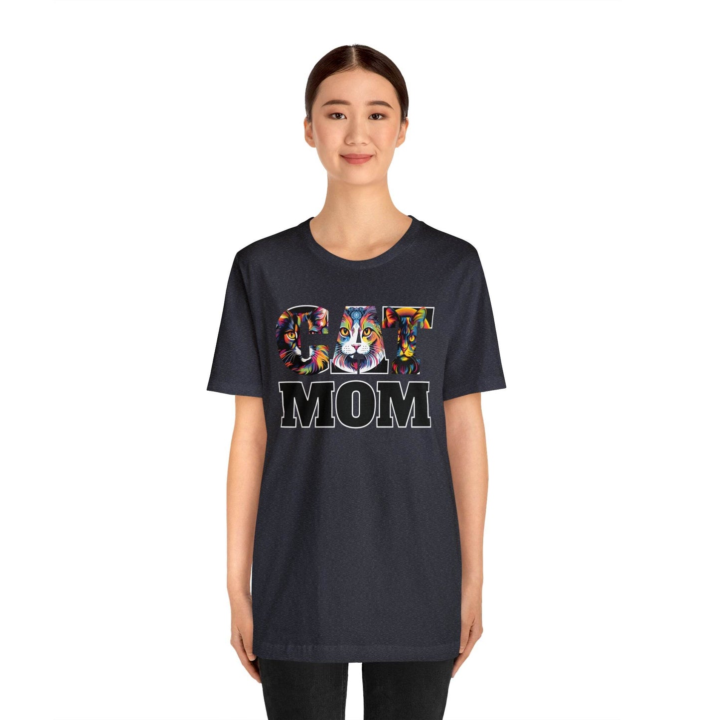 Vintage Cat Shirt Retro Cat Mom Tshirt Animal Lover Gift Cat T Shirt Cat Mom Gift Cat Lover Gift - Cat Lover Shirt Trendy Shirt for Cat Mom - Giftsmojo