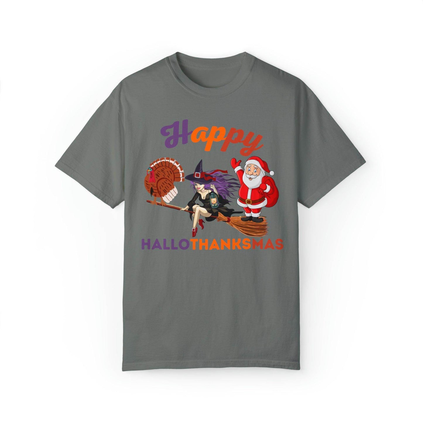 Happy HALLOTHANKSMAS Gift for Fall Halloween Thanksgiving Christmas Gift - Giftsmojo