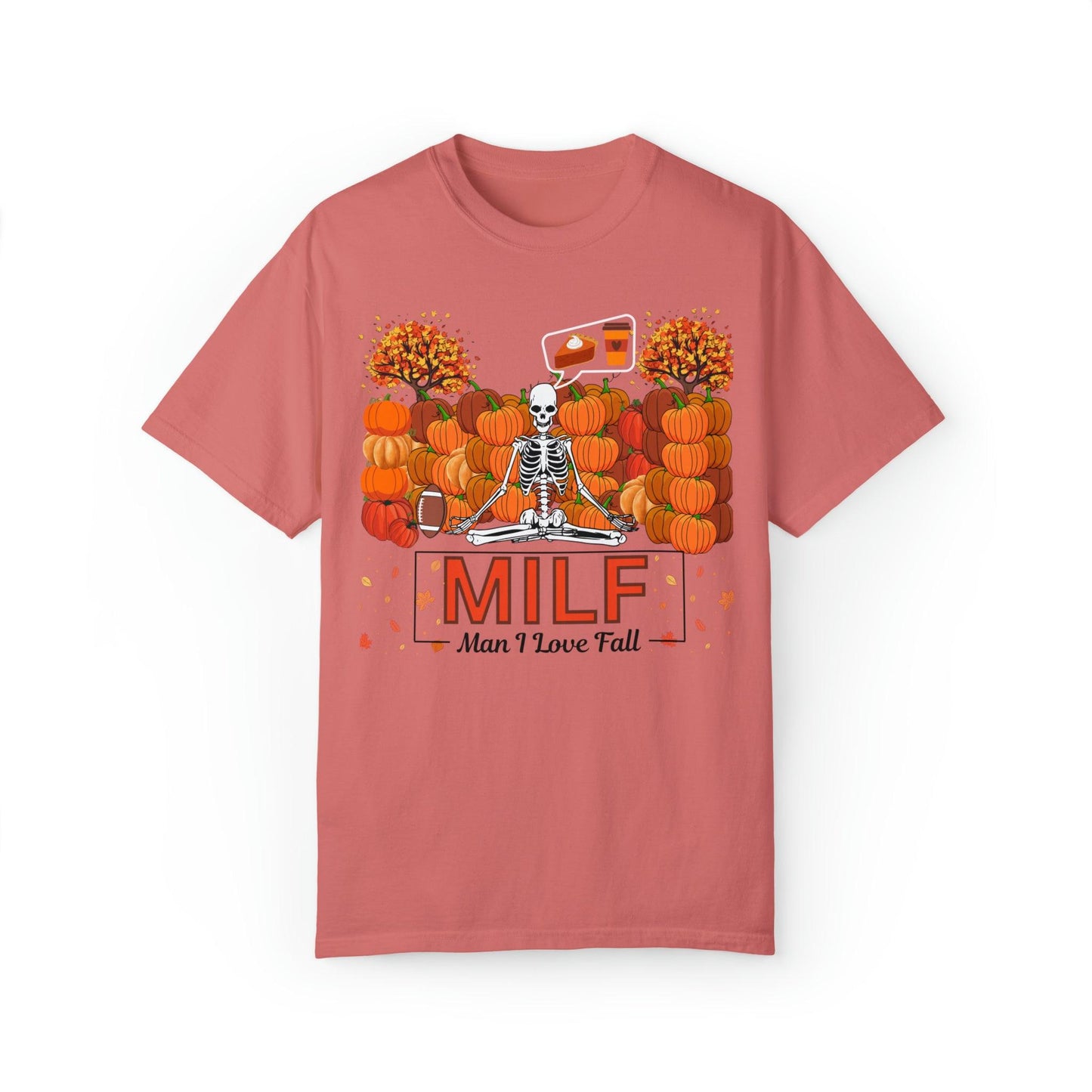 MILF Man I love Fall Gift for Fall Funny Fall Shirts Gift Pumpkin Comfort Colors Shirt