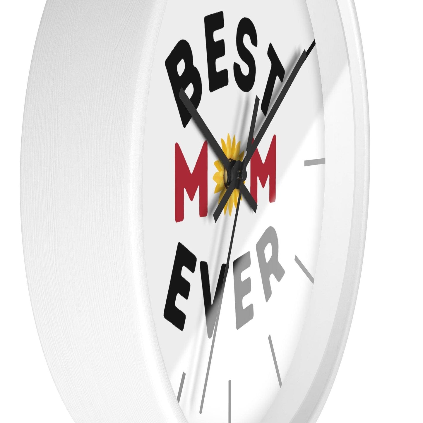 Best Mom Ever Clock, Wall Clock, Gift for Mom Home decor gift, House Warming gift, New Home Gift, - Giftsmojo