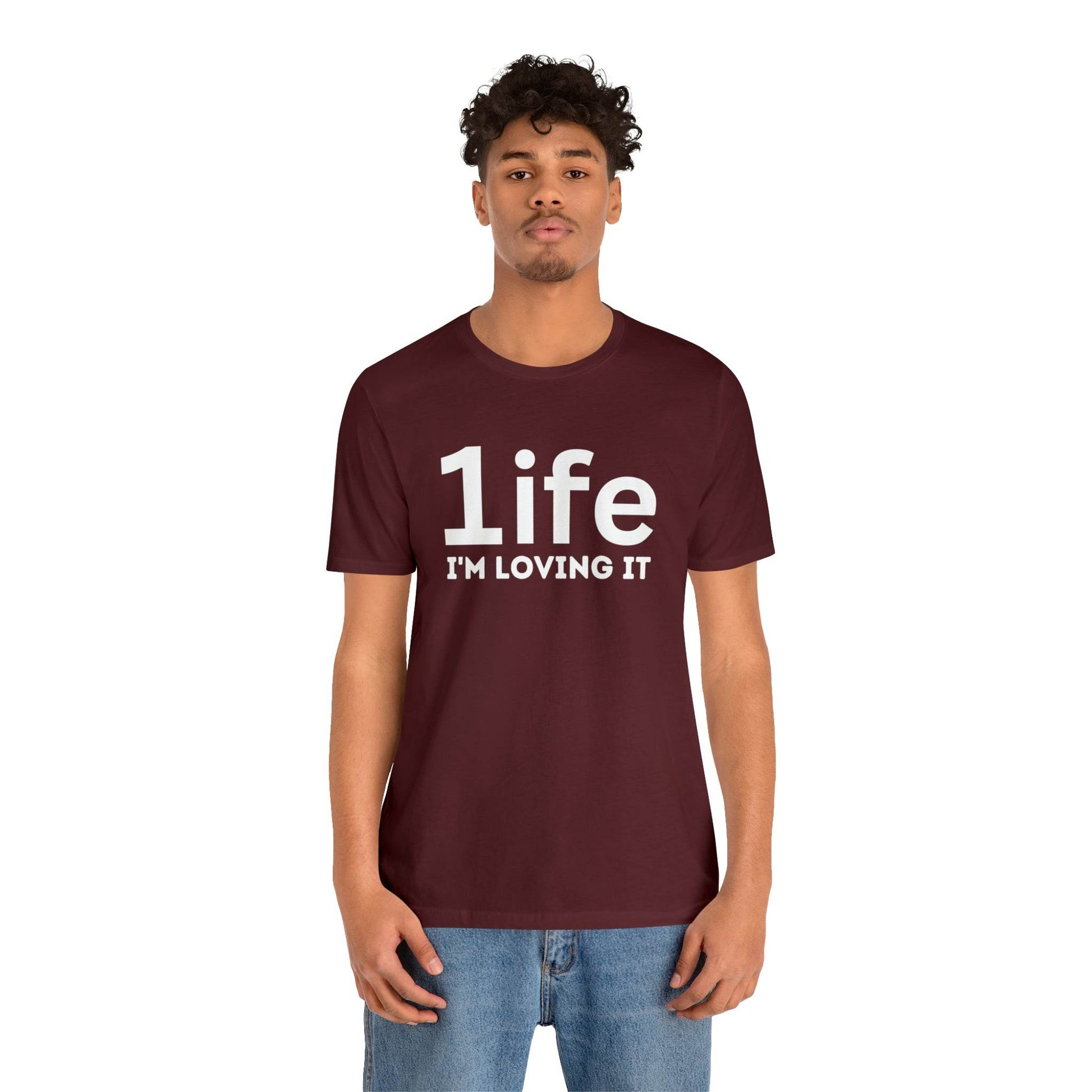 One life I'M Loving It Shirt Retro 1life shirt Live Your Life You Only Have One Life To Live Retro Shirt - Giftsmojo