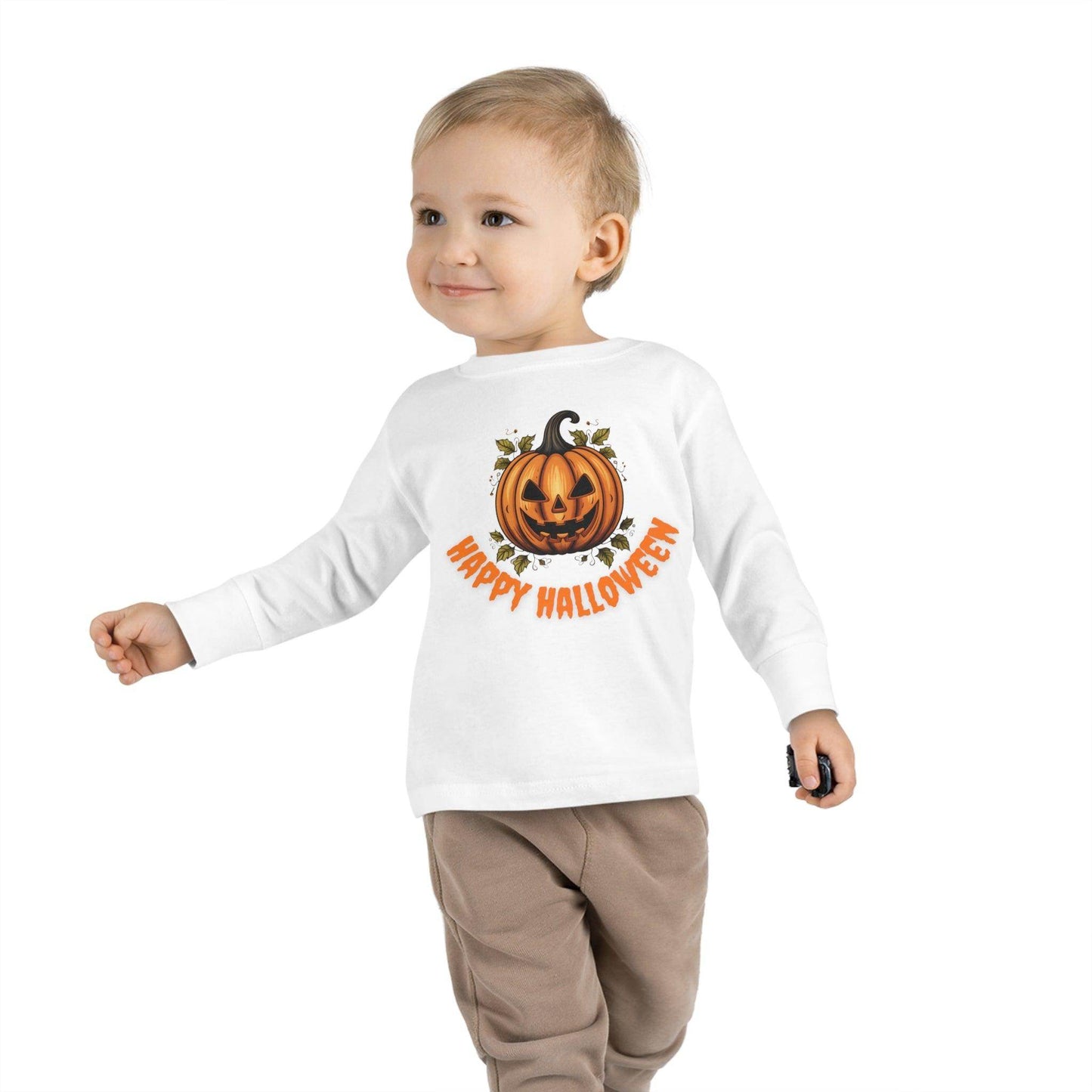 Toddler Halloween Costume Toddler Costume Long Sleeve Tee Happy Halloween Kids Costume - Giftsmojo
