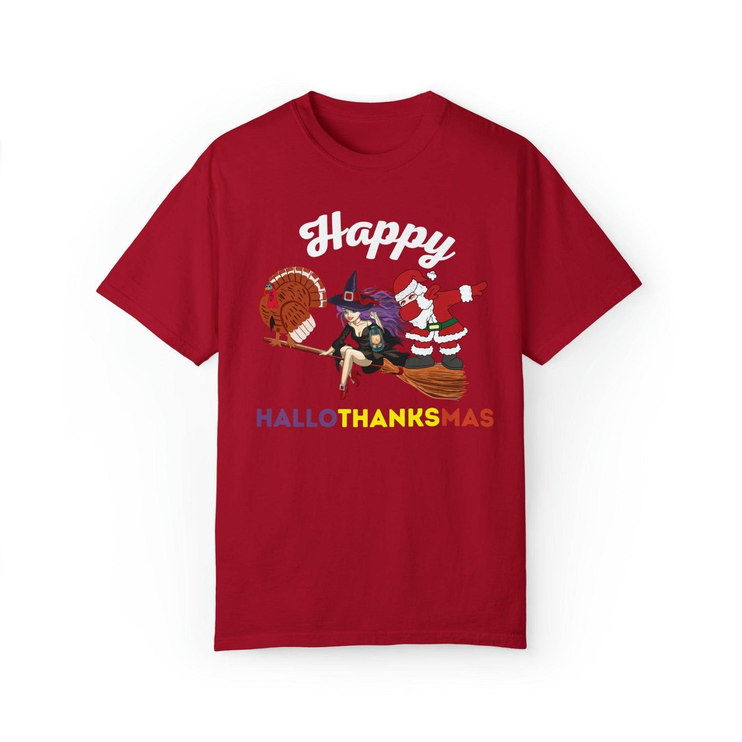 Happy HALLOTHANKSMAS Gift for Fall Halloween Thanksgiving Christmas Gift - Giftsmojo