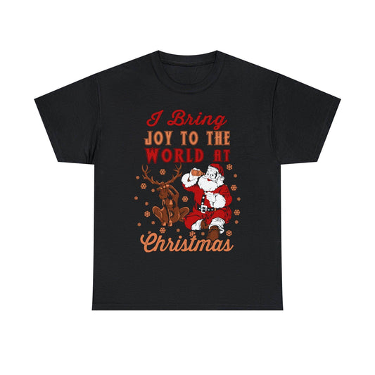 I bring Joy to the World at Christmas Shirt, Christmas Tee Christmas outfit, Christmas gifts - Giftsmojo