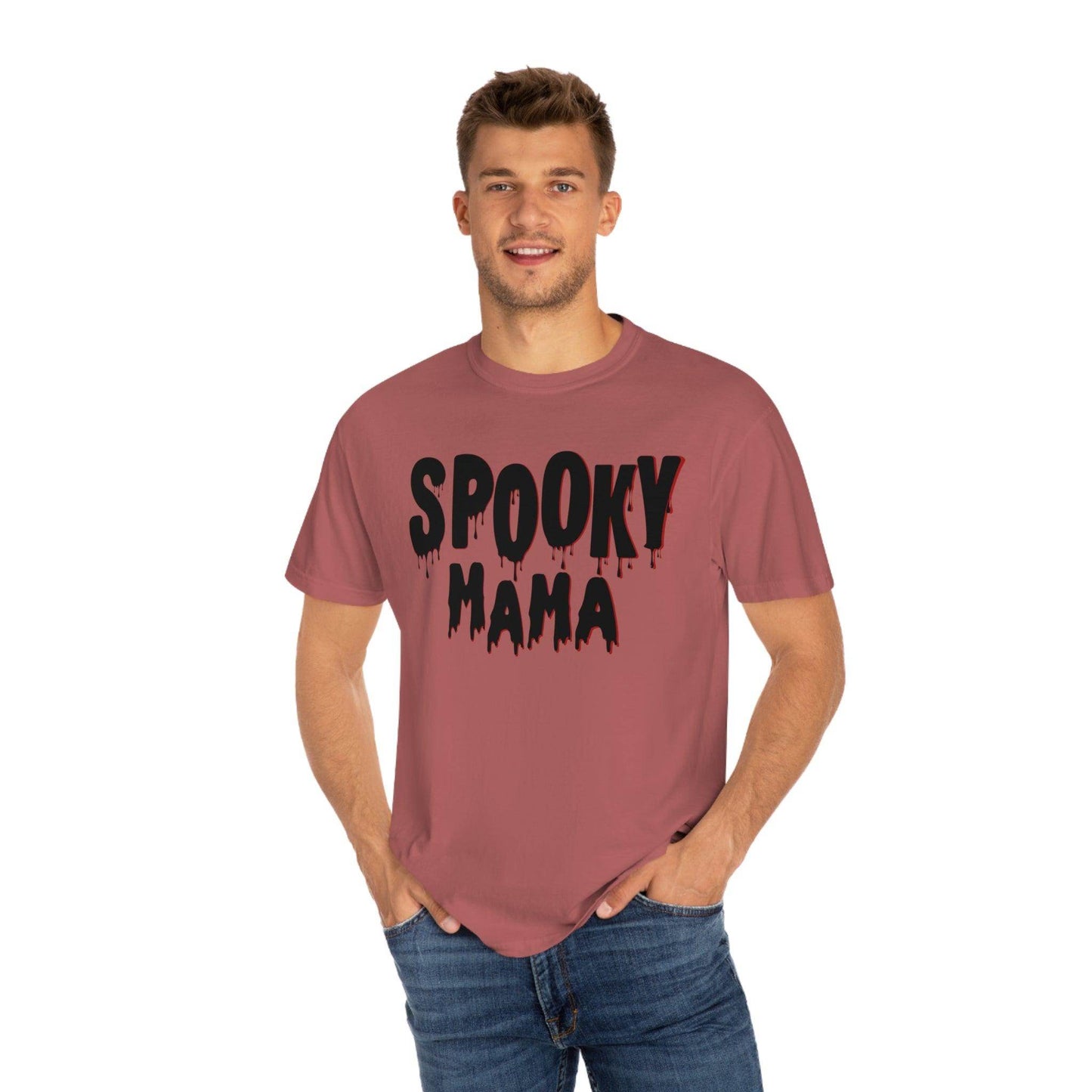 Retro Halloween Tshirt, Spooky Mama Shirt, Vintage Halloween Shirt Trendy Halloween Vibes - Giftsmojo