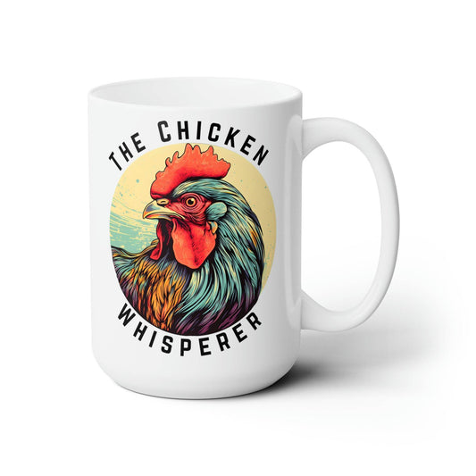 The Chicken Whisperer Mug Chicken Coffee Mug, Chicken lovers Mug Chicken Lover Gift for her, Funny Chicken Cup, Roster Mug Retro Vintage Mug - Giftsmojo