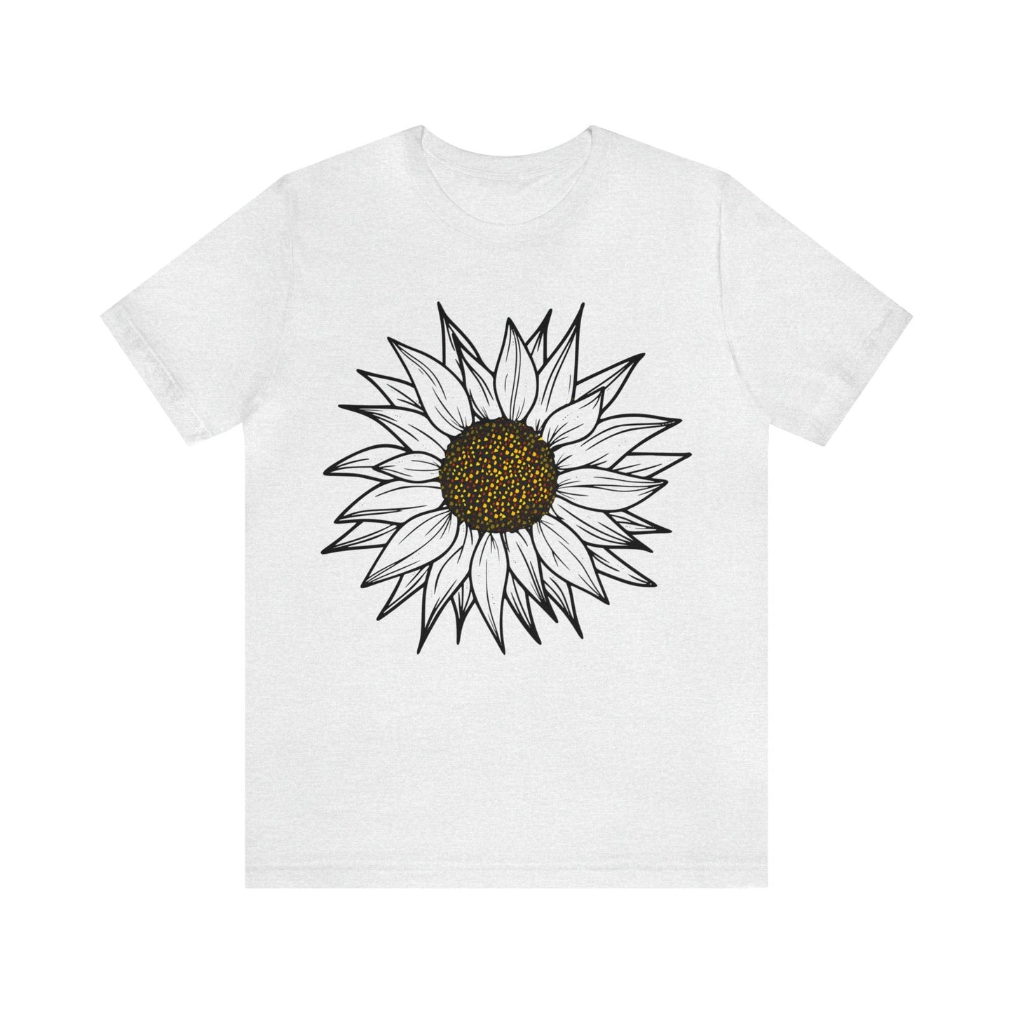 Sunflower Shirt, Floral Tee Shirt, Flower Shirt, Garden Shirt, Womens Fall Summer Shirt Sunshine Tee, Gift for Gardener, Nature love shirt - Giftsmojo