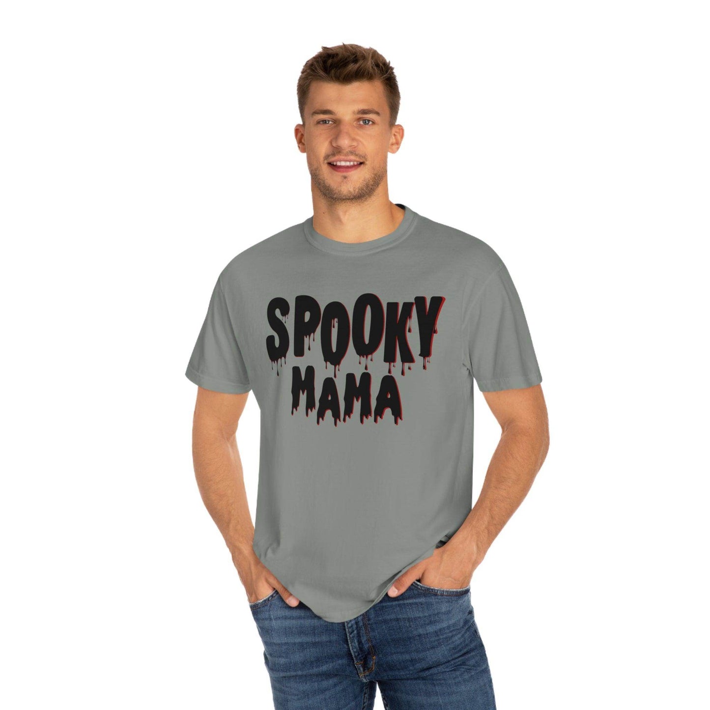 Retro Halloween Tshirt, Spooky Mama Shirt, Vintage Halloween Shirt Trendy Halloween Vibes - Giftsmojo