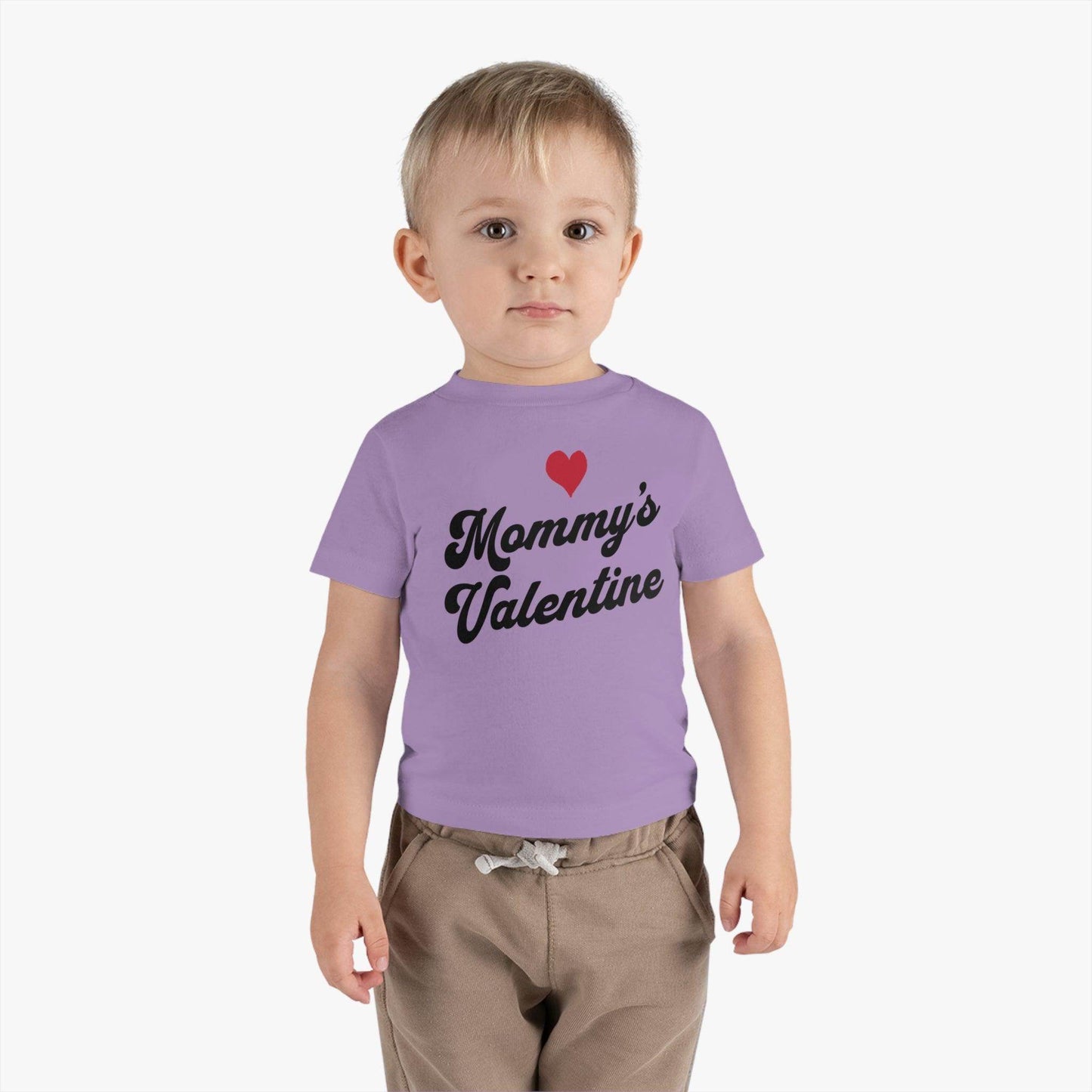 Mommy's Valentine - Kids Valentine day shirt - Giftsmojo