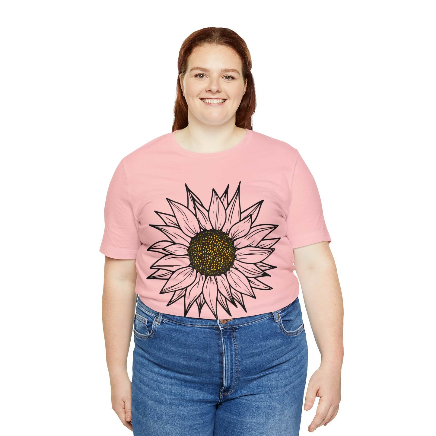 Sunflower Shirt, Floral Tee Shirt, Flower Shirt, Garden Shirt, Womens Fall Summer Shirt Sunshine Tee, Gift for Gardener, Nature love shirt - Giftsmojo