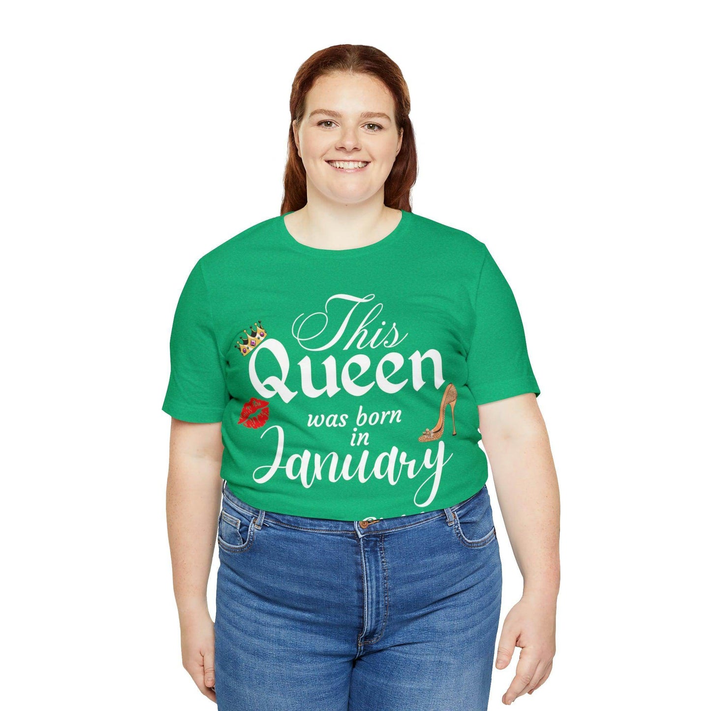 Birthday Queen Shirt, Gift for Birthday, This Queen was born in January Shirt, Funny Queen Shirt, Funny Birthday Shirt, Birthday Gift - Giftsmojo