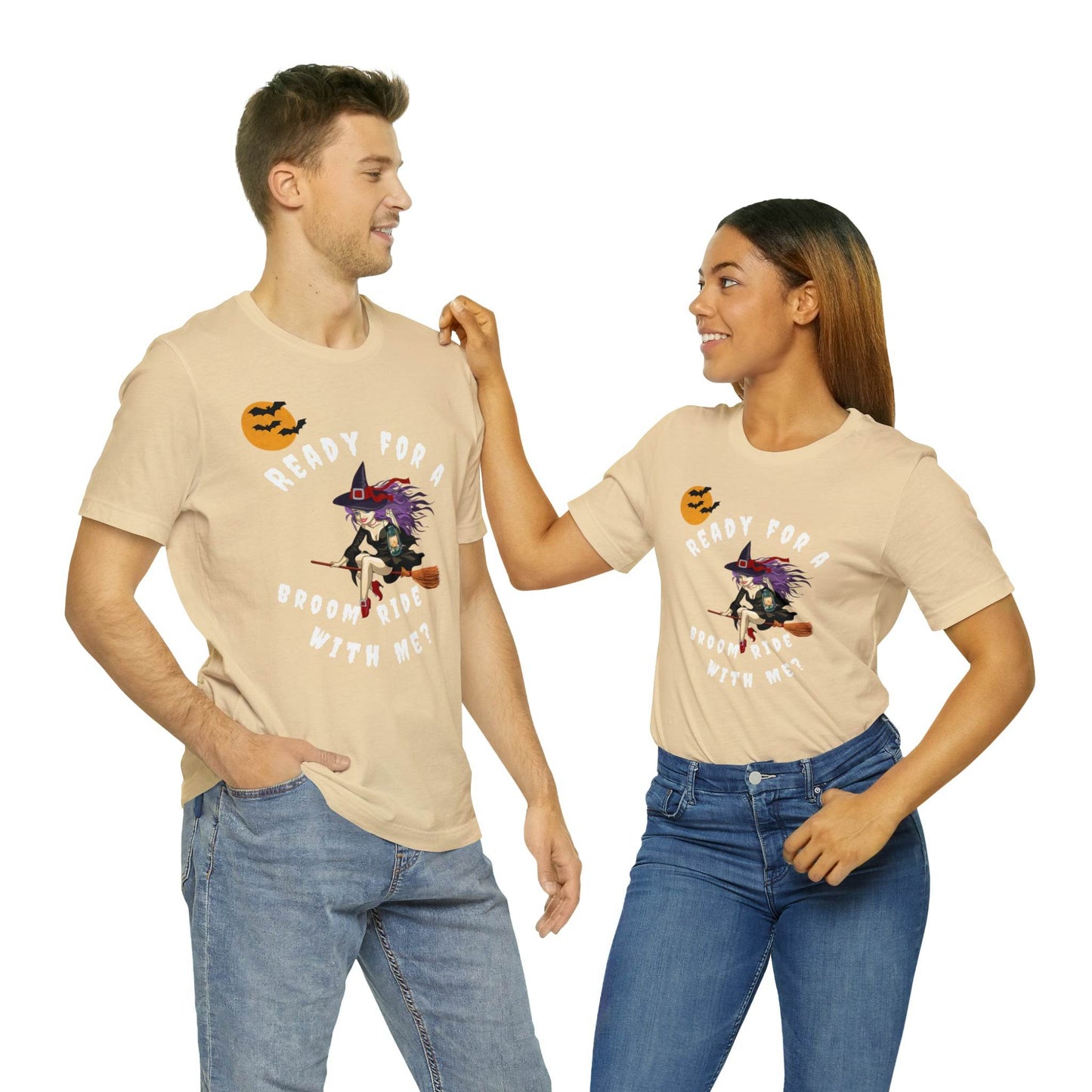 Ready for a Broom Ride with Me Halloween shirt, Witch shirt, Halloween tshirt, Halloween outfit, Work Halloween Costume - Giftsmojo