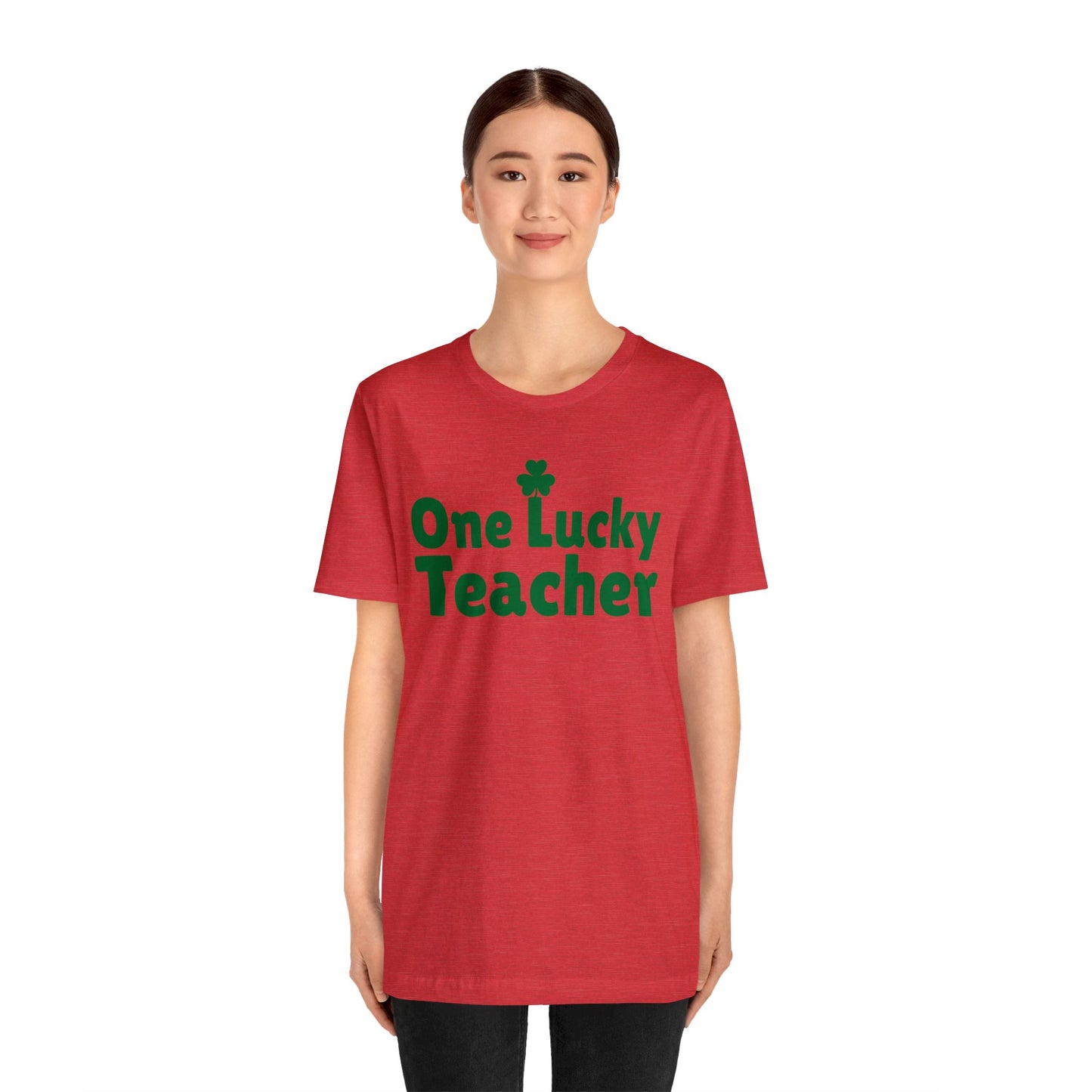 Feeling Lucky Shirt One Lucky Teacher Shirt Saint Patrick's Day Shirt St Paddy's Shirt