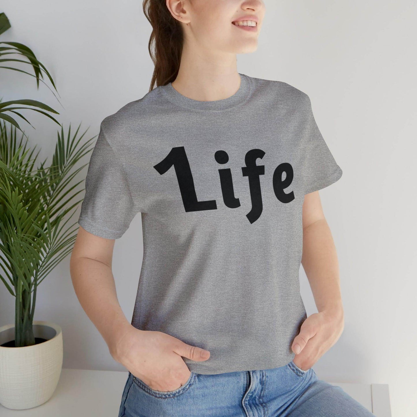 One life Shirt 1life shirt Live Your Life You Only Have One Life To Live - Giftsmojo