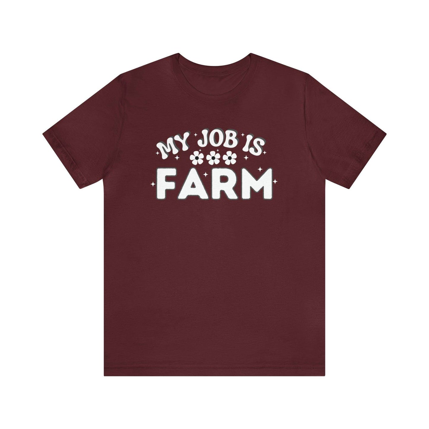 My Job is Farm Shirt Farmer Shirt Farming Shirt Homestead Gardening Shirt Farmers, Farmhand, Livestock Farmer, Crop Grower Horticulturist, Animal Scientist, Agricultural Engineer Environmental Scientist,  - Giftsmojo