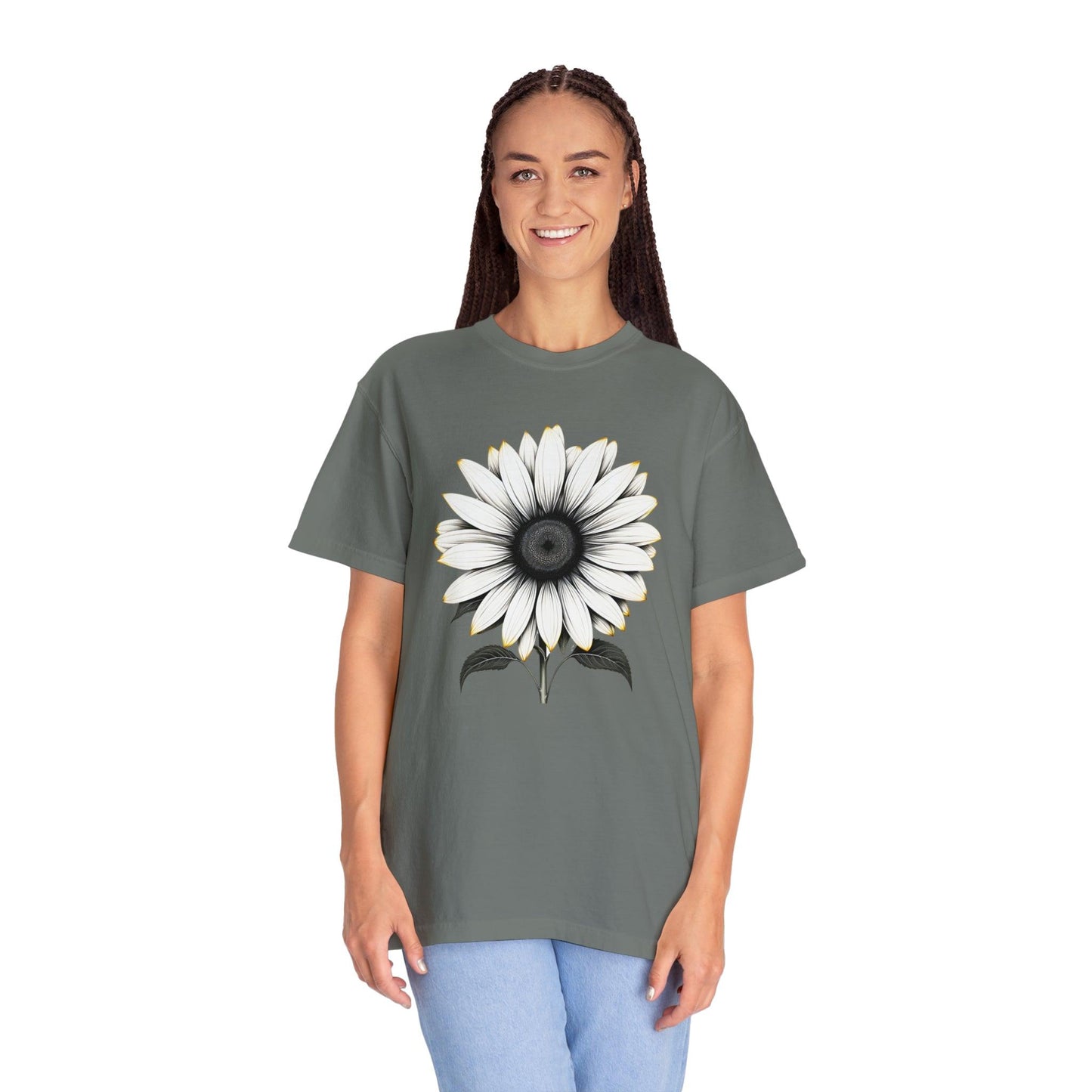 Sunflower Shirt Flower Shirt Aesthetic, Floral Graphic Tee Floral Shirt Flower T-shirt, Wild Flower Shirt Gift For Her Wildflower T-shirt - Giftsmojo