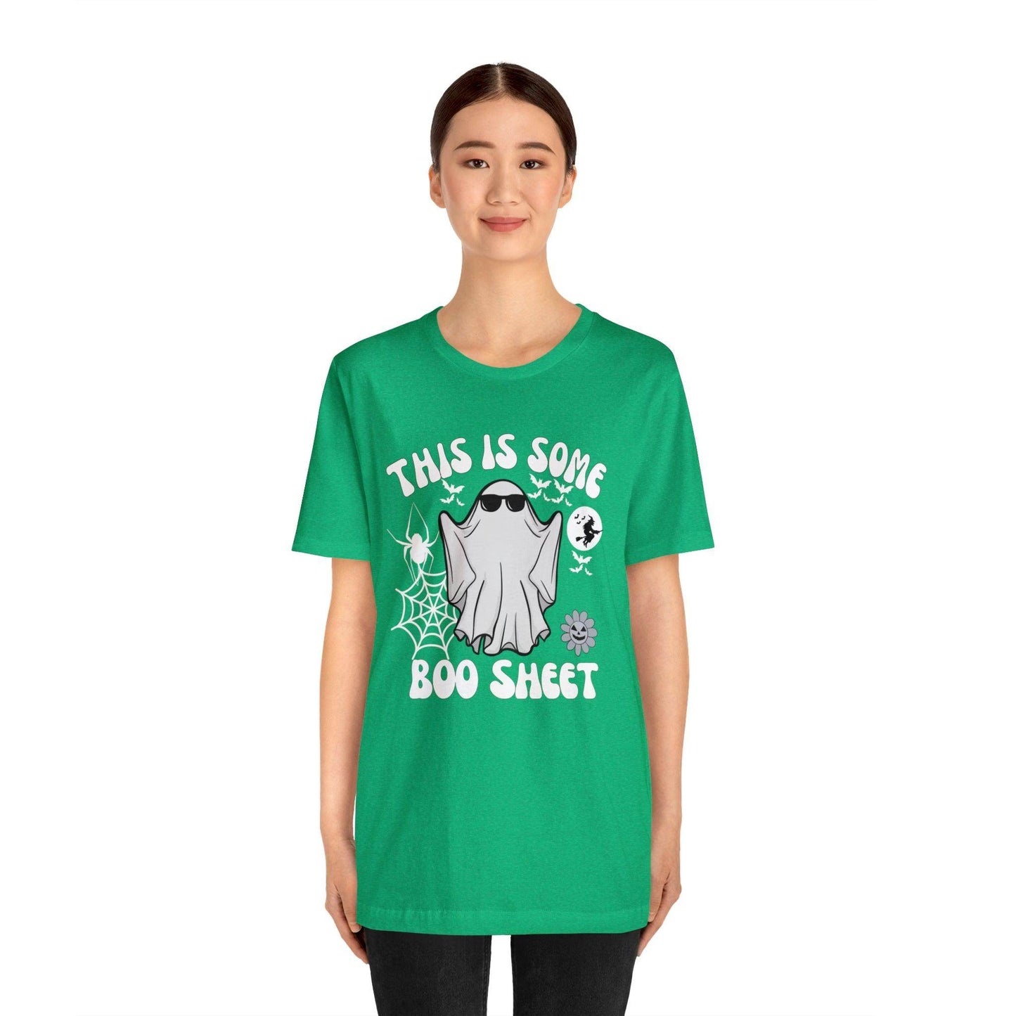 This Is Some Boo Sheet Funny Halloween Shirt Funny Halloween Costume Spooky Season Tee Funny Gift Shirt for Birthday Christmas Anniversary - Giftsmojo