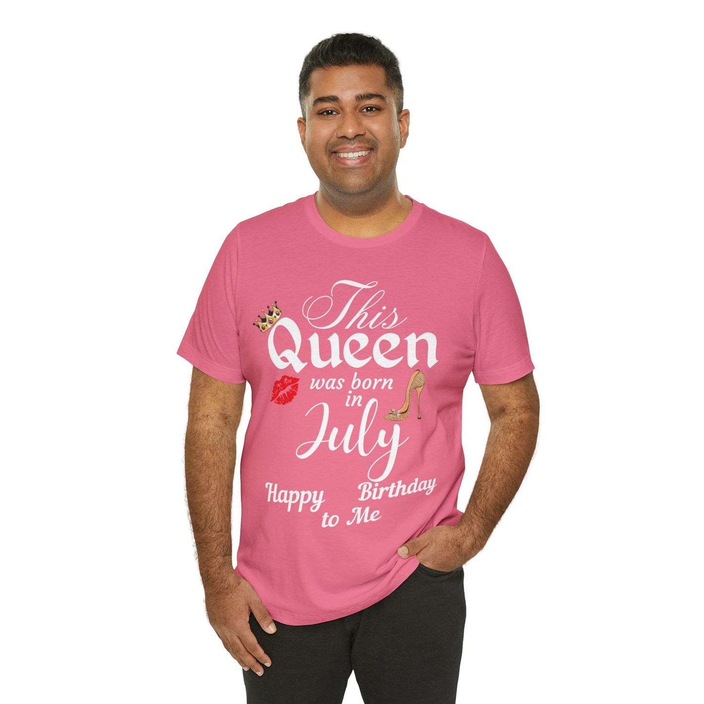 Birthday Queen Shirt, Gift for Birthday, This Queen was born in July Shirt, Funny Queen Shirt, Funny Birthday Shirt, Birthday Gift - Giftsmojo