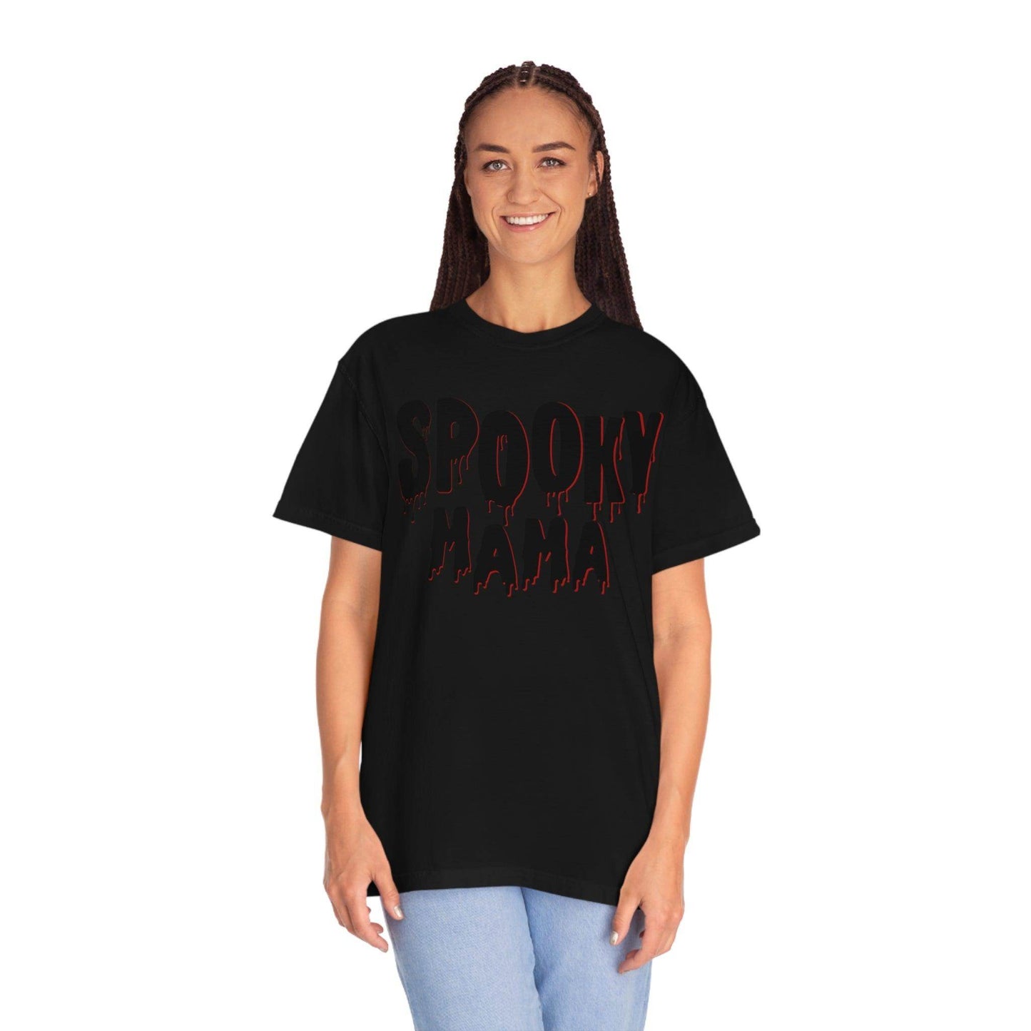 Retro Halloween Tshirt, Spooky Mama Shirt, Vintage Halloween Shirt Trendy Halloween Vibes - Giftsmojo