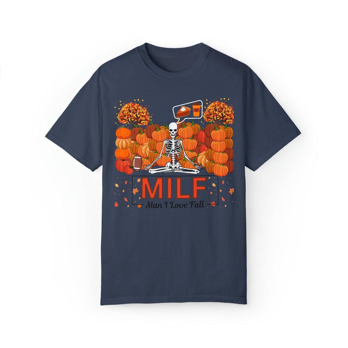 MILF Man I love Fall Gift for Fall Funny Fall Shirts Gift Pumpkin Comfort Colors Shirt
