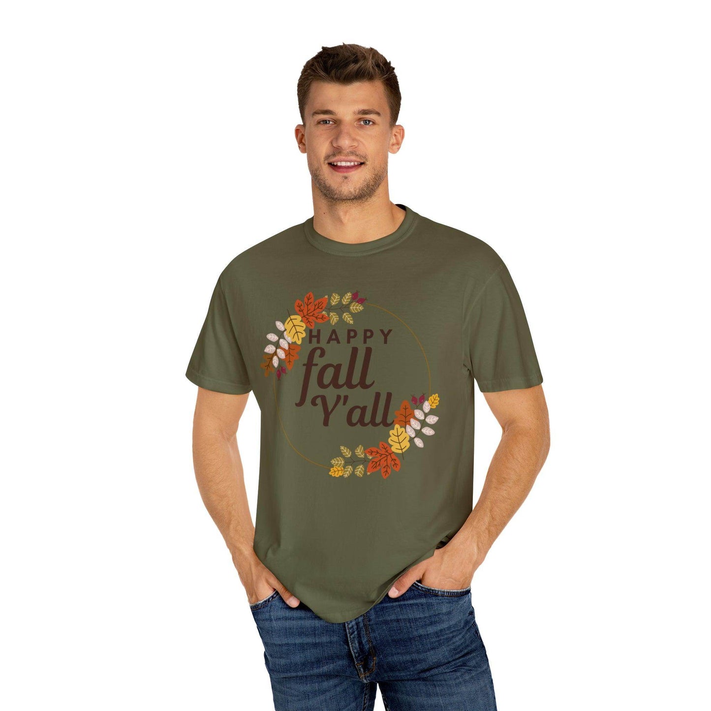 Happy Fall Y'all Gift for Fall, Funny Fall Shirts Gift, Autumn Tee, Fall Tshirt - Giftsmojo
