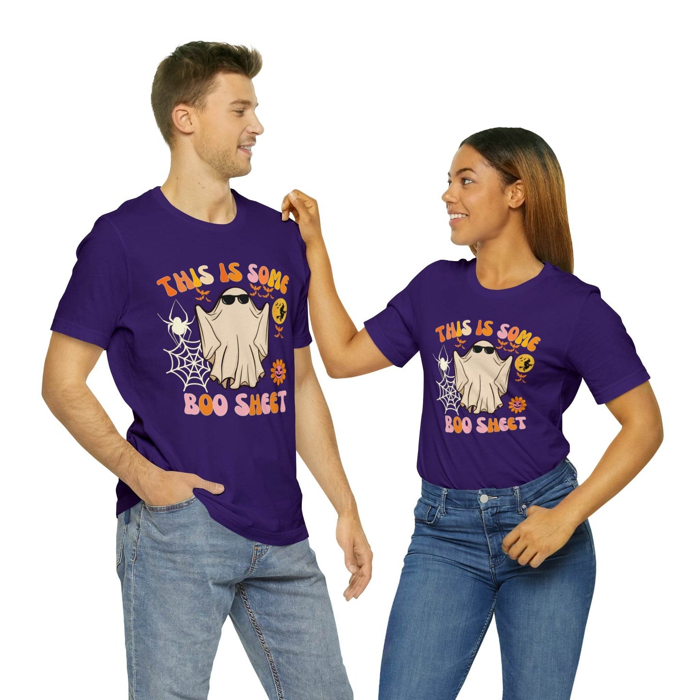 This Is Some Boo Sheet Funny Halloween Shirt Funny Halloween Costume Spooky Season Tee Funny Gift Shirt for Birthday Christmas Anniversary - Giftsmojo