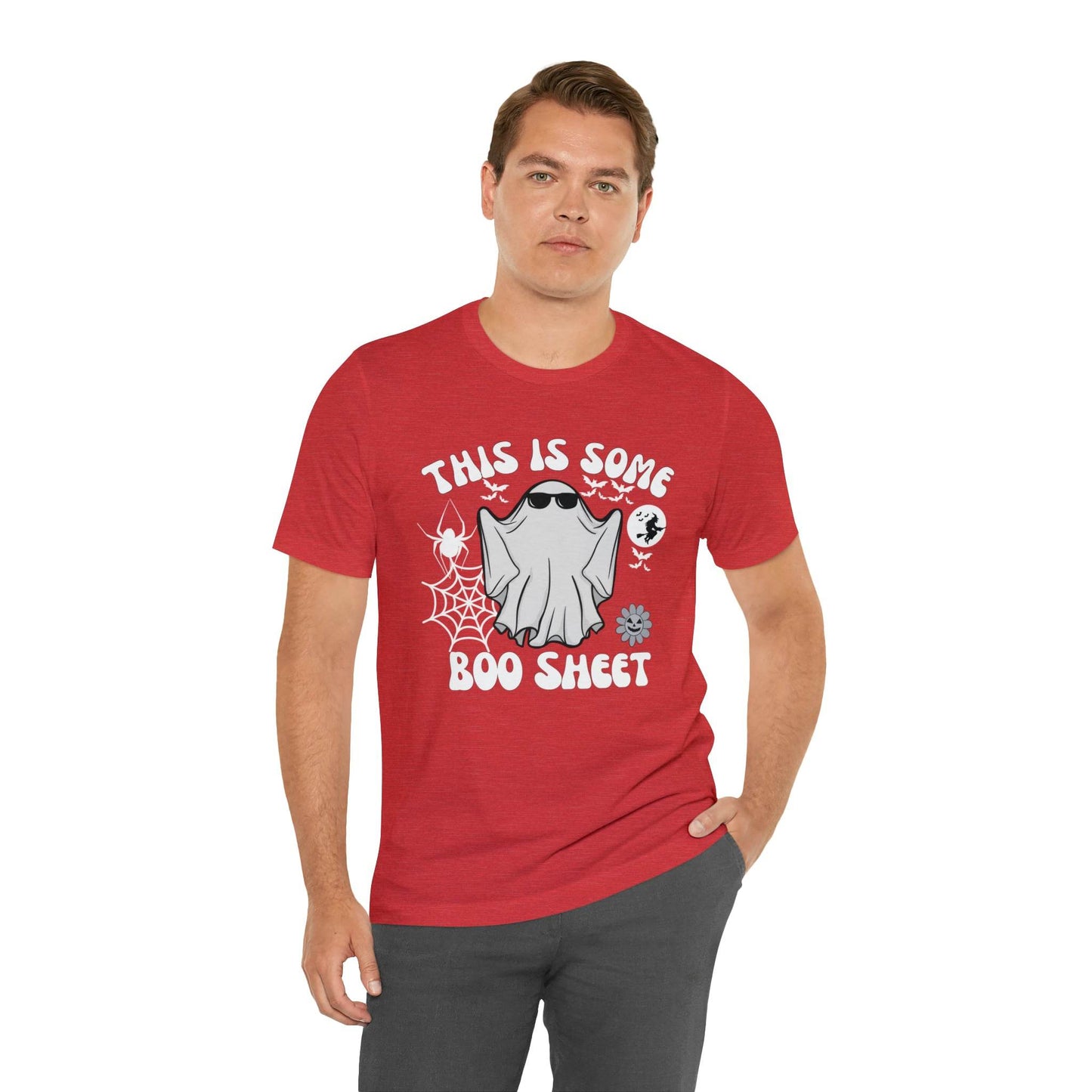 This Is Some Boo Sheet Funny Halloween Shirt Funny Halloween Costume Spooky Season Tee Funny Gift Shirt for Birthday Christmas Anniversary - Giftsmojo