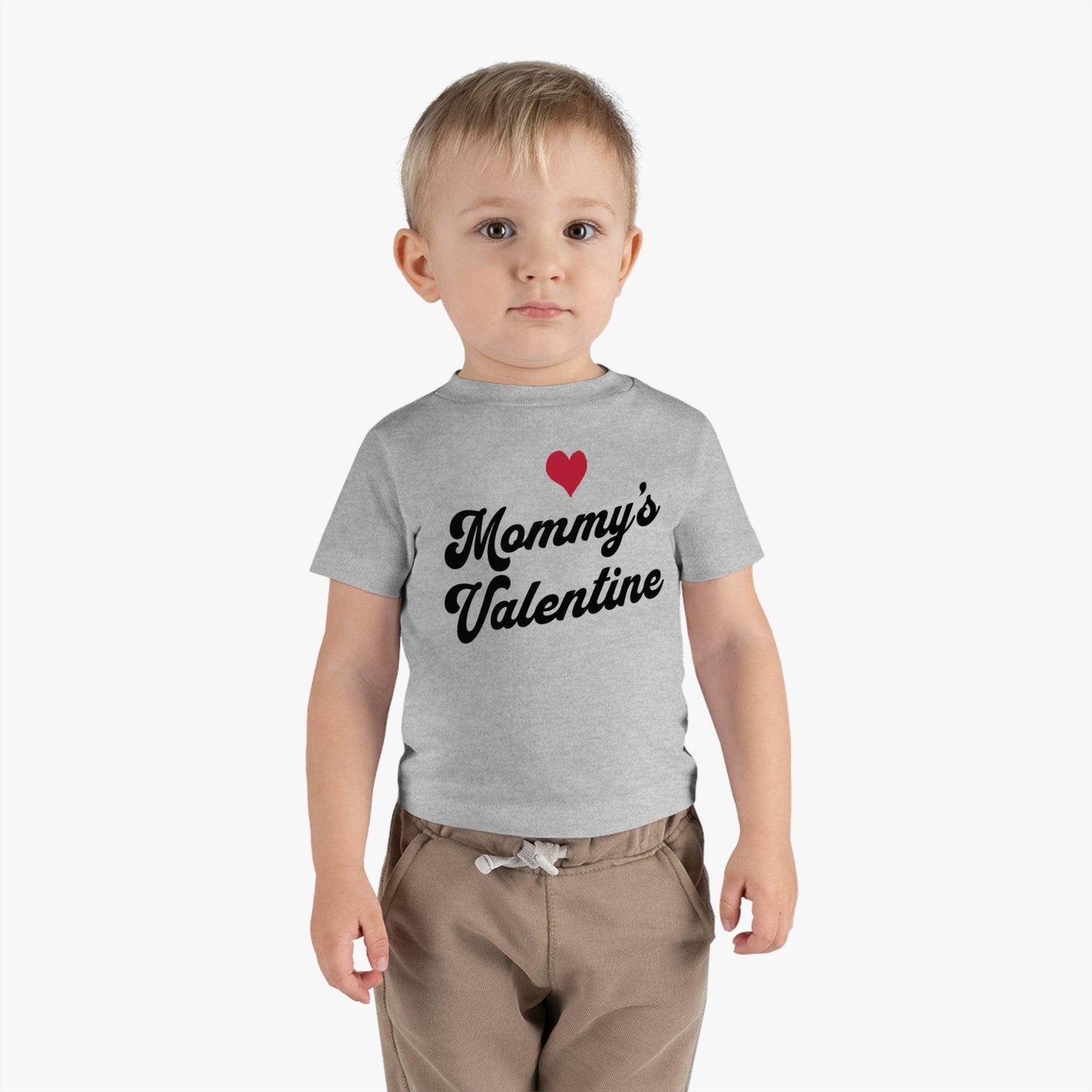 Mommy's Valentine - Kids Valentine day shirt - Giftsmojo