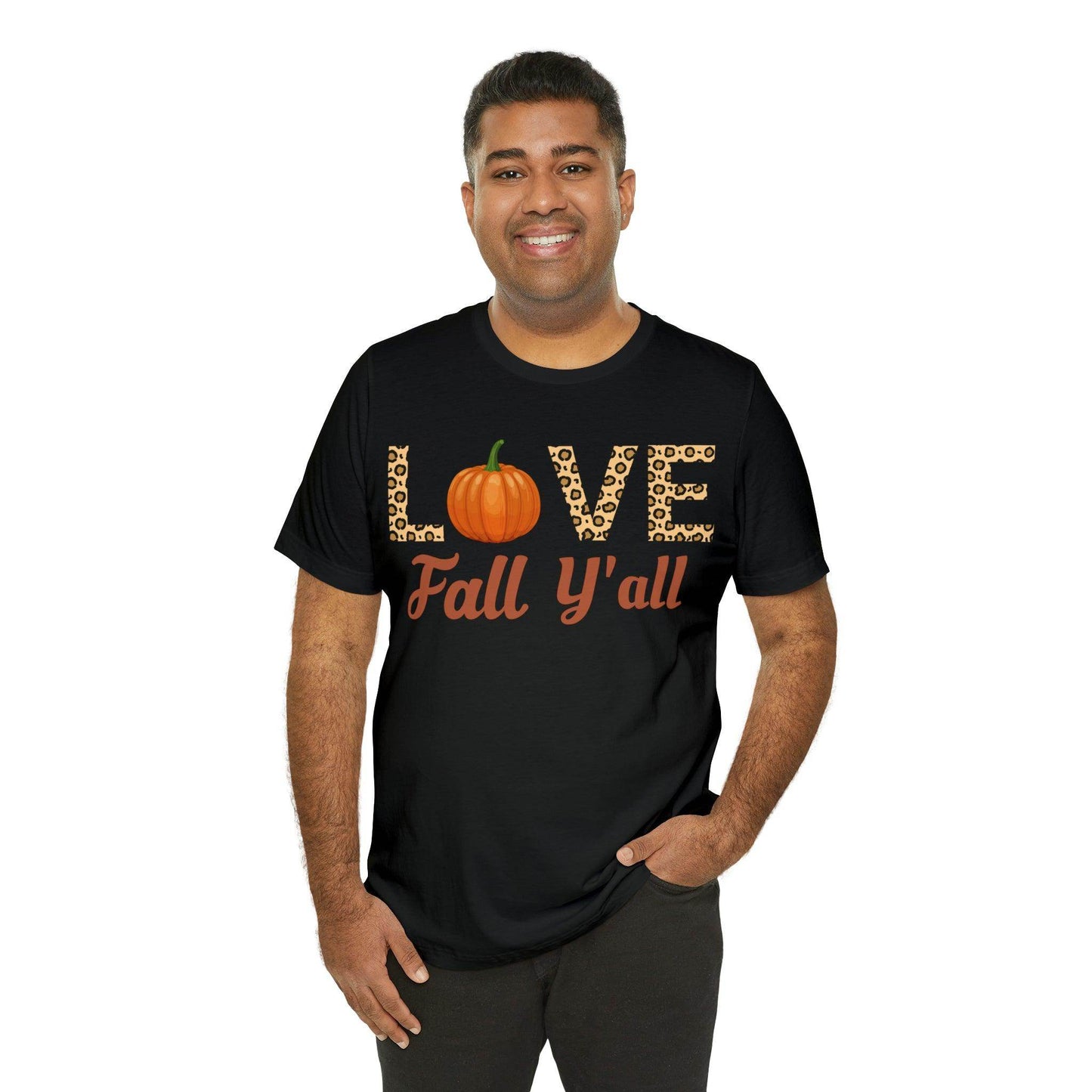 Leopard Print Love Fall Y'all - Giftsmojo