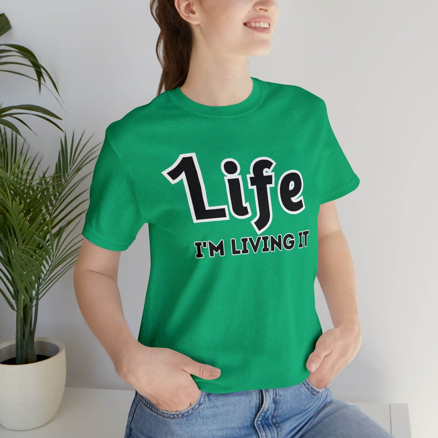 One Life I'M Living It Shirt One life Shirt 1life shirt Live Your Life You Only Have One Life To Live Shirt - Giftsmojo