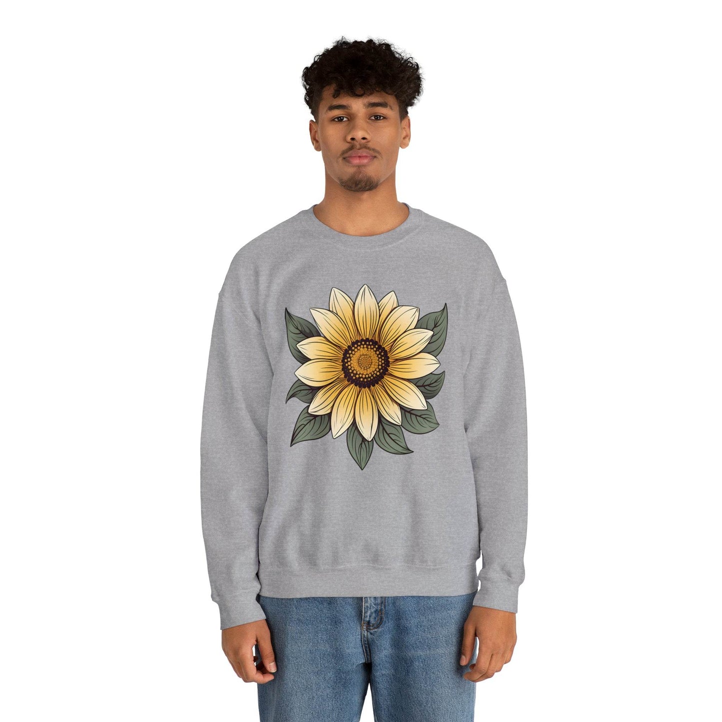 Flower Sweatshirt, Floral Sweatshirt Flower Sweatshirt Flower Sweater, Flower Shirt, Floral Print, Flower TShirt, Perfect Mothers Day Gift - Giftsmojo