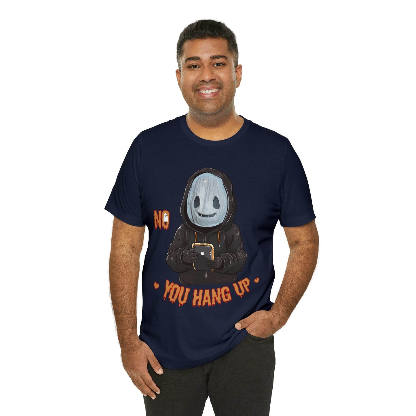 Halloween Shirt No You Hang Up Scary Halloween Costume Fall shirt Spooky Vibes Shirt - Giftsmojo