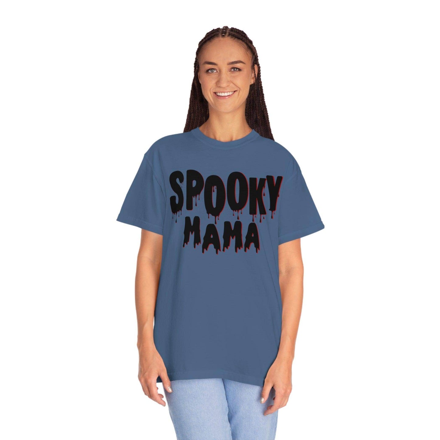 Retro Halloween Tshirt, Spooky Mama Shirt, Vintage Halloween Shirt Trendy Halloween Vibes - Giftsmojo