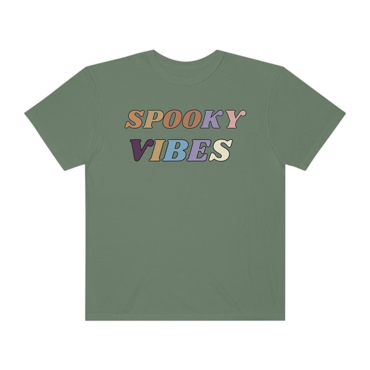 Retro Halloween Tshirt, Spooky Vibes Shirt, Vintage Shirt Halloween Shirt - Cute Fall Shirt