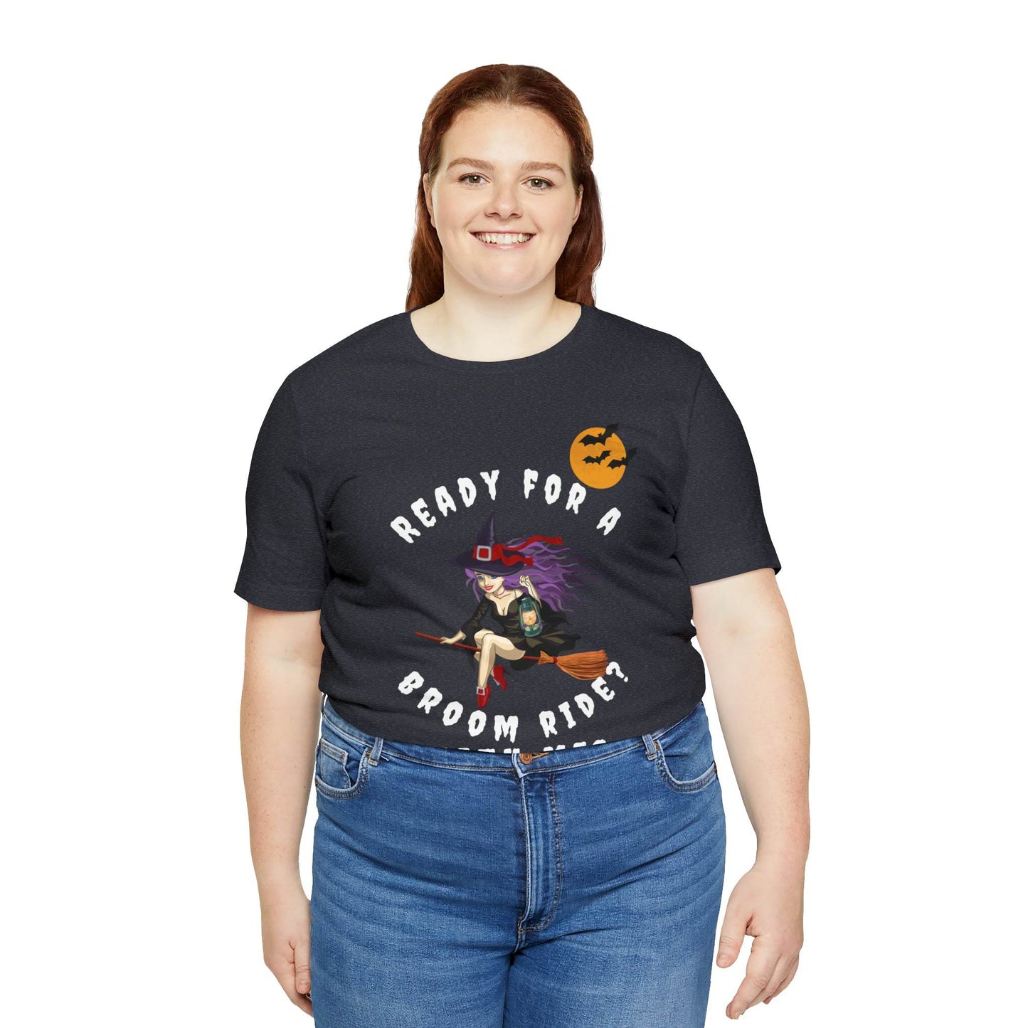 Ready for A Broom Ride Vintage Witch Shirts Funny Witch Shirt Witch Gift Halloween Shirt Halloween Clothes Halloween Vibes Halloween Outfit - Giftsmojo