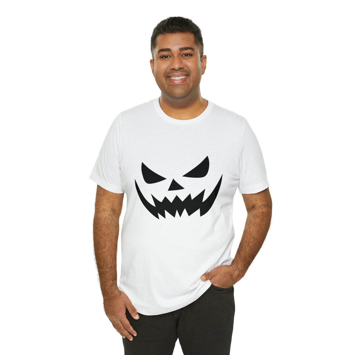 Scary Faces Halloween Pumpkin Faces Pumpkin Silhouette Halloween Shirt Pumpkin Face Halloween Costume - Giftsmojo