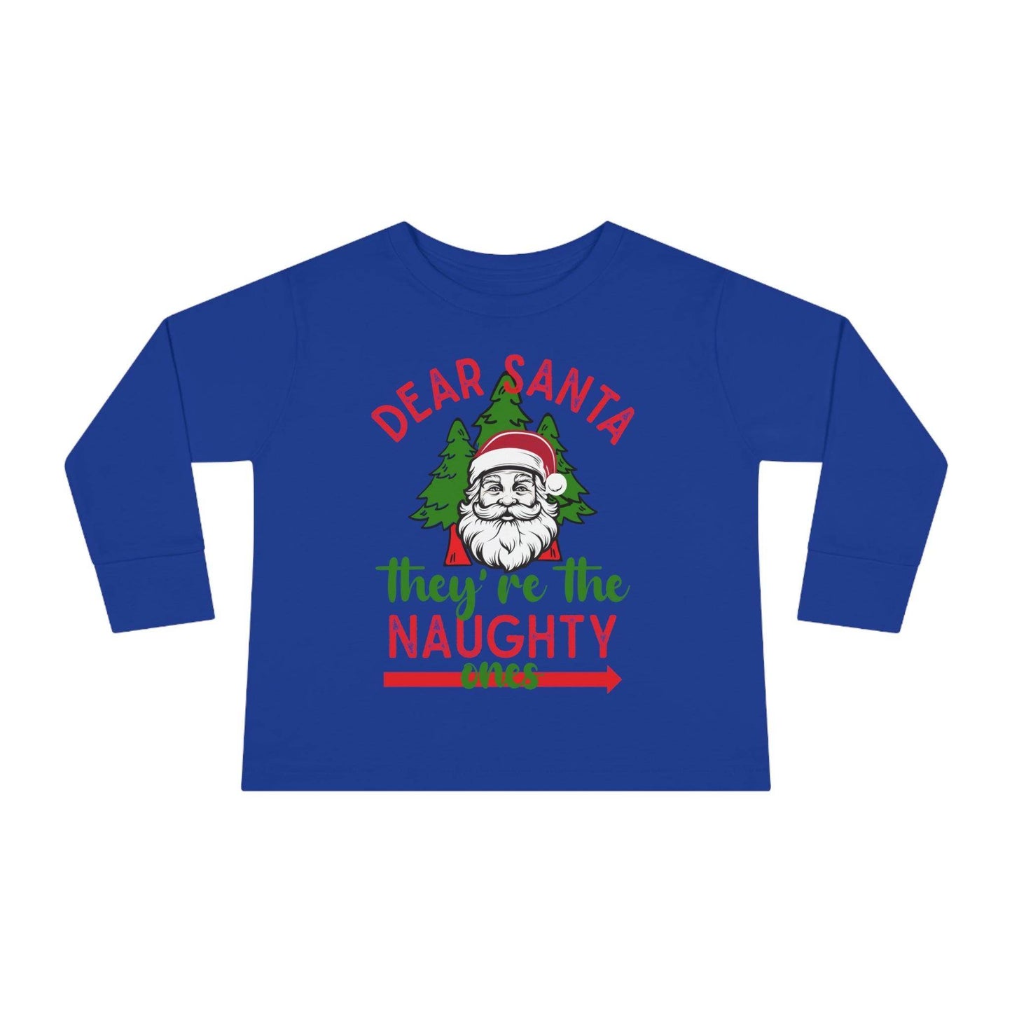 Kids Dear Santa They're The Naughty Ones Shirt For Christmas Shirt for Kids Christmas Outfit for Kids Santa Shirt - Giftsmojo