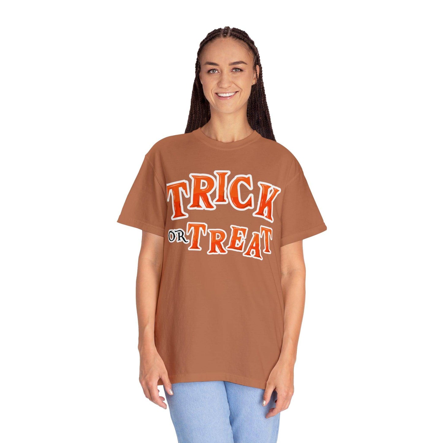 Retro Halloween Tshirt, Trick or Treat Shirt Halloween Costume Vintage Shirt Halloween Shirt Cute Spooky Shirt, Halloween Gift Halloween T-shirt - Giftsmojo
