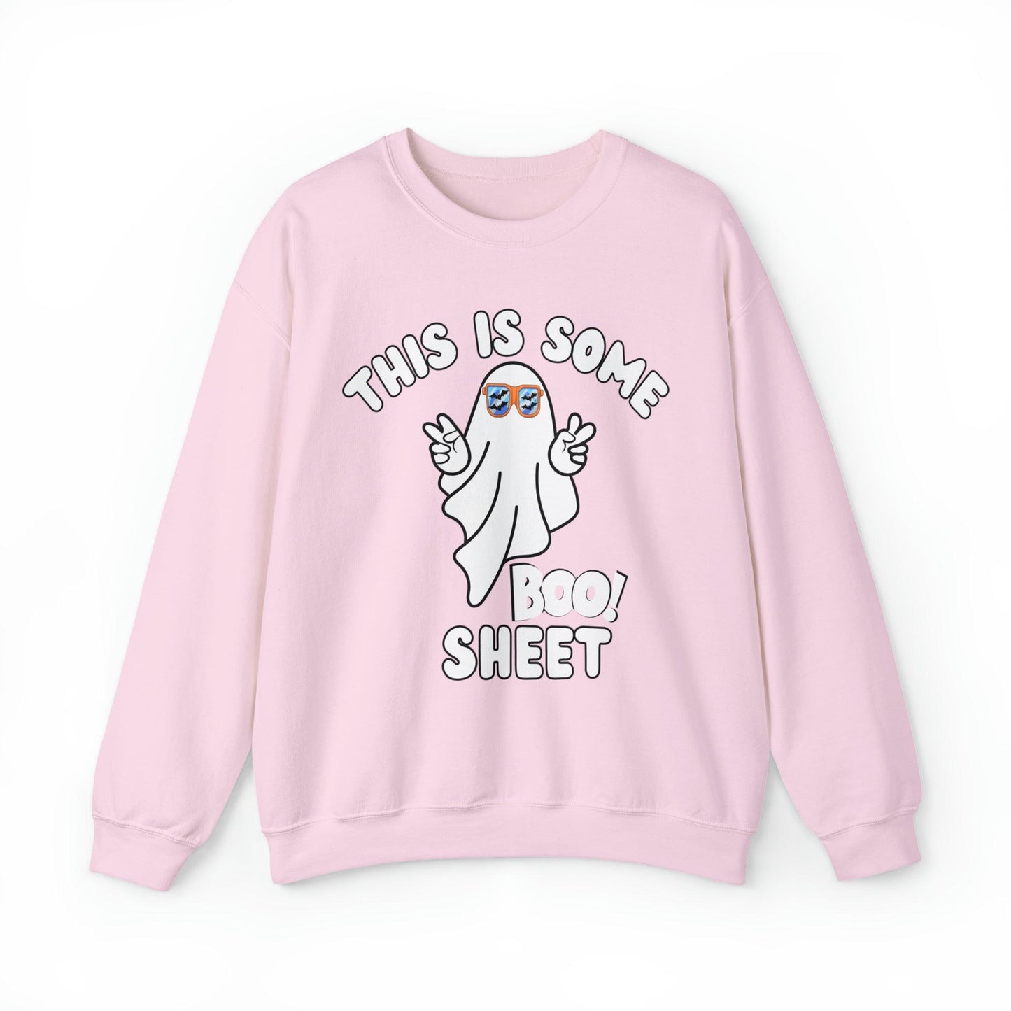 This Is Some Boo Sheet Ghost Sweatshirt Cute Ghost Sweatshirt Boo Ghost Sweatshirt Gift Shirt Funny Halloween Shirt Spooky Season Shirt