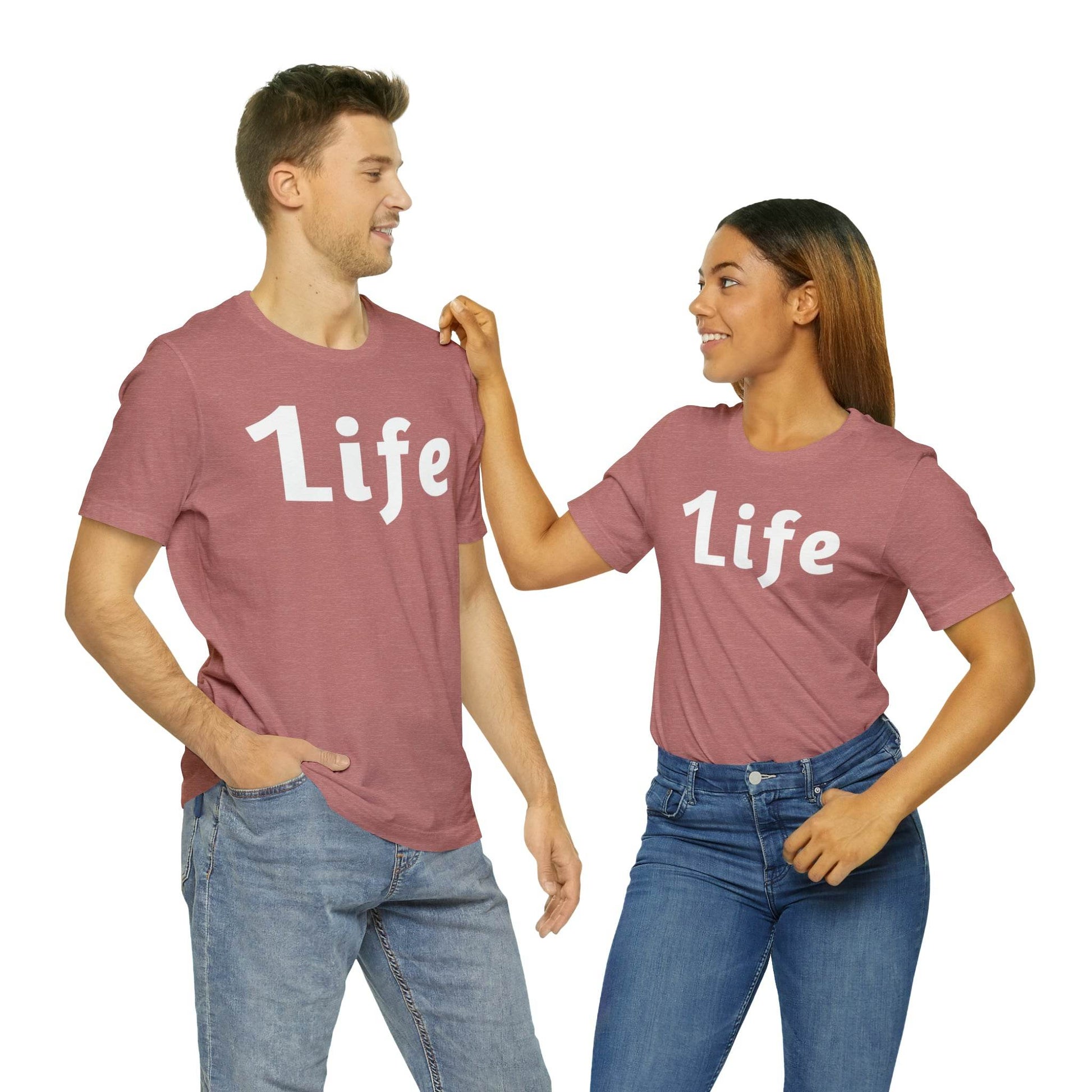 One life Shirt 1life shirt Live Your Life You Only Have One Life To Live - Giftsmojo