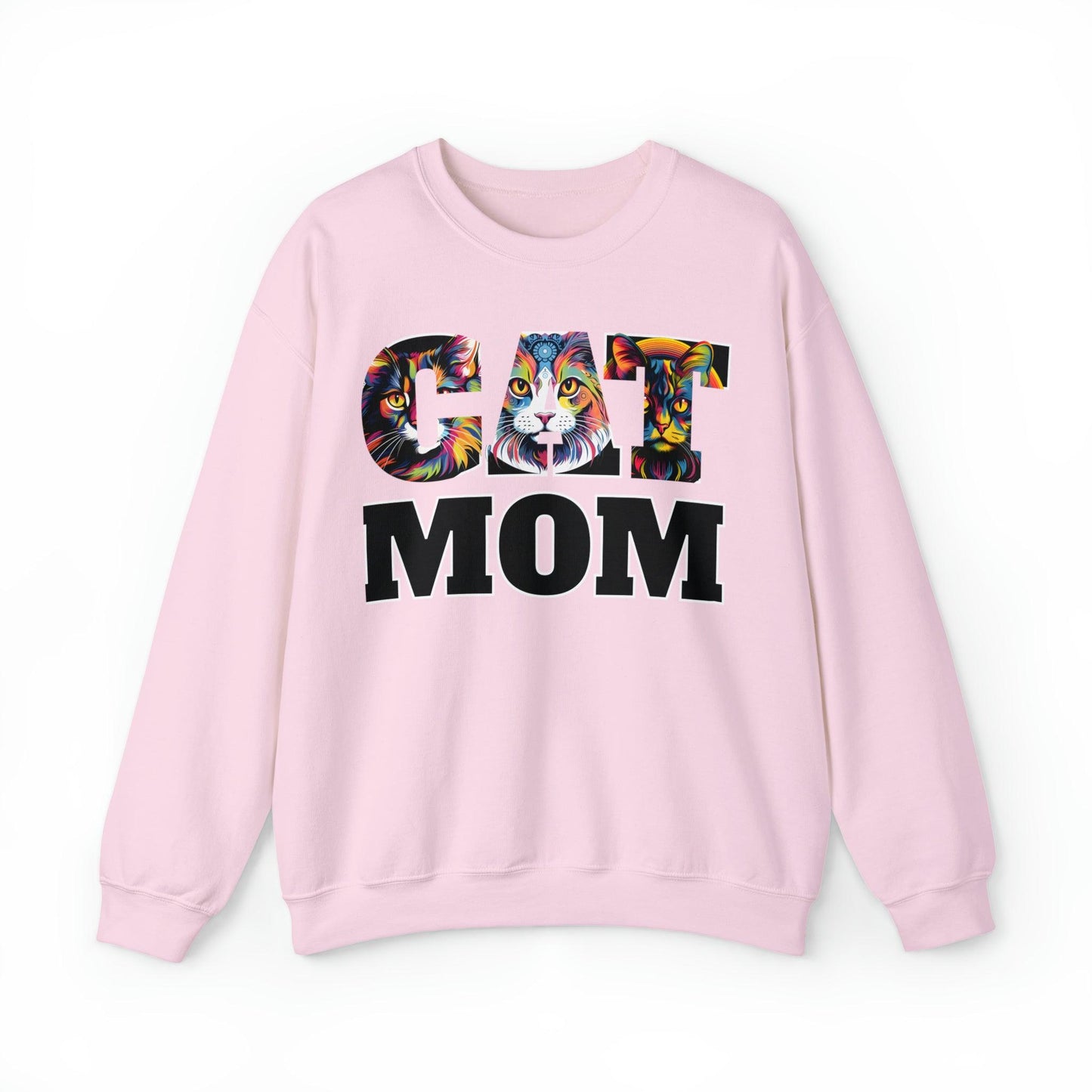 Cat Mom Sweatshirt Cat Sweatshirt Cat Crewneck Sweatshirt Cat Mom Gift Cat Lover Gift Cat Mama Shirt Cat Lover Sweater Animal Lover Gift