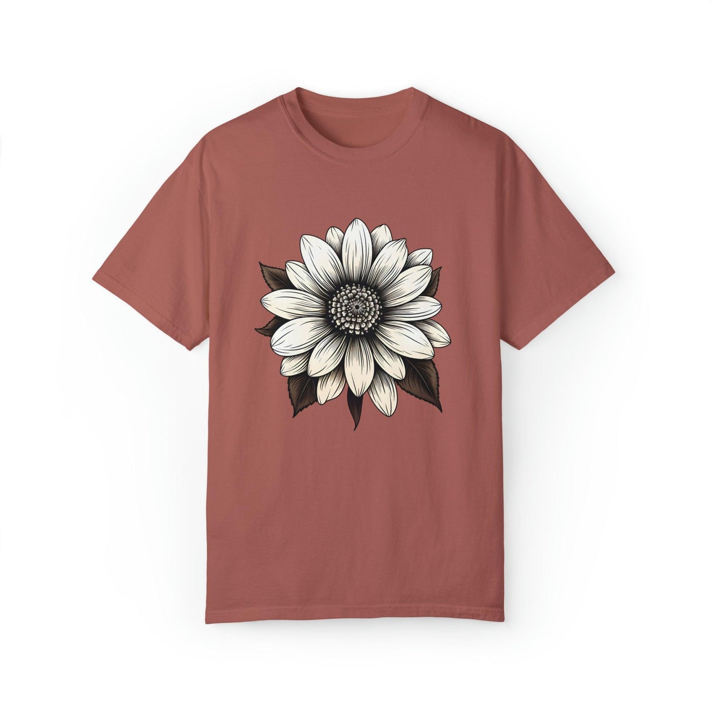 Sunflower Shirt Flower Shirt Aesthetic Women Top Floral Graphic Tee Floral Shirt Flower T-shirt, Wild Flower Shirt Gift For Her